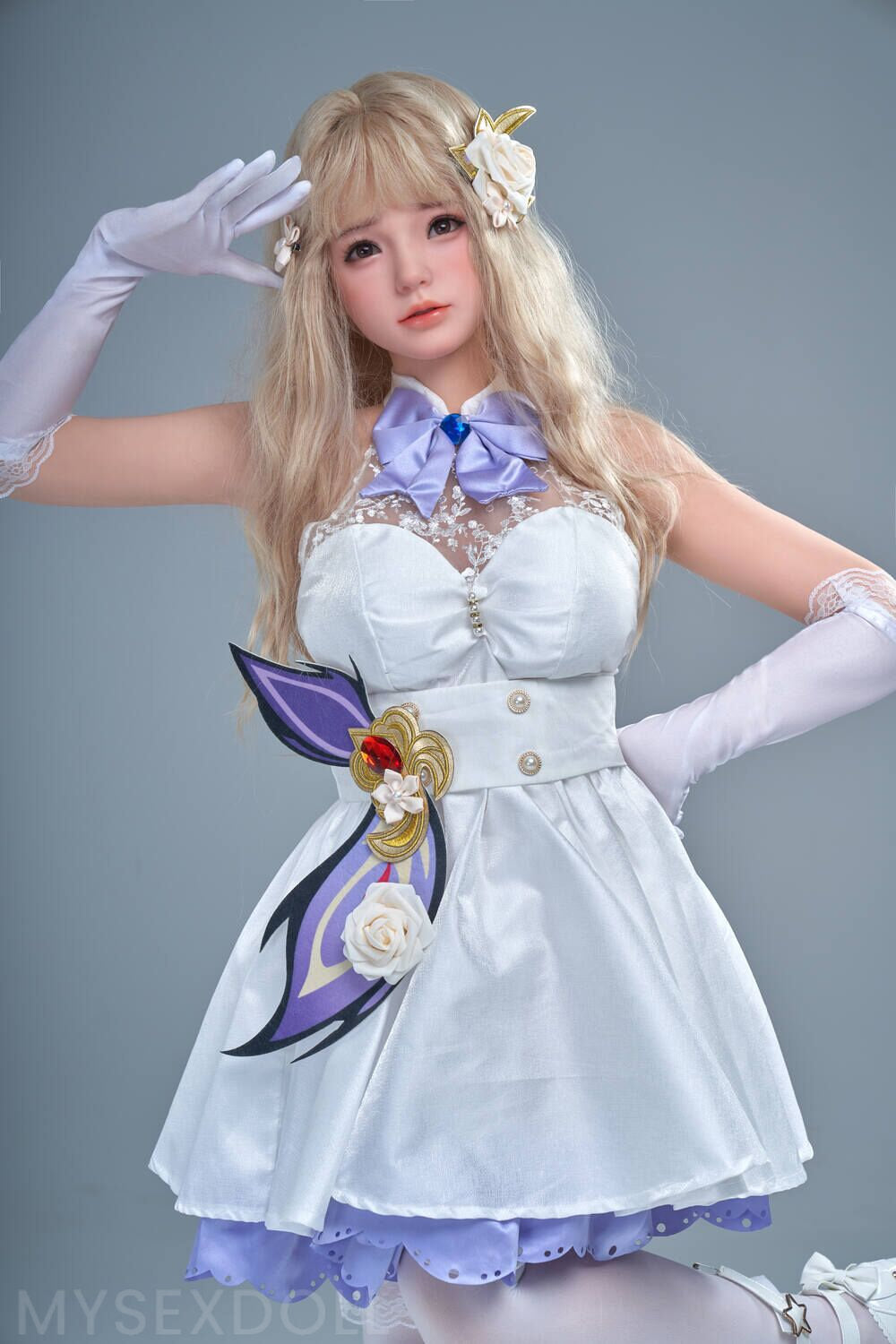 Sanhui | Georgeann 5Ft 2/158cm Realistic Large Breast Silicone Sex Doll (Customizable)
