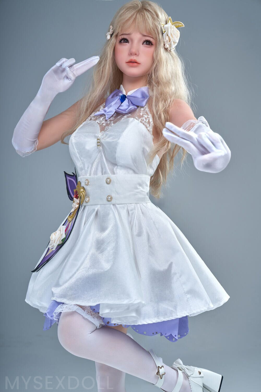 Sanhui | Georgeann 5Ft 2/158cm Realistic Large Breast Silicone Sex Doll (Customizable)