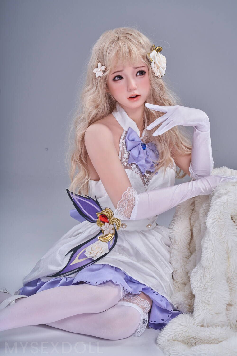 Sanhui | Georgeann 5Ft 2/158cm Realistic Large Breast Silicone Sex Doll (Customizable)