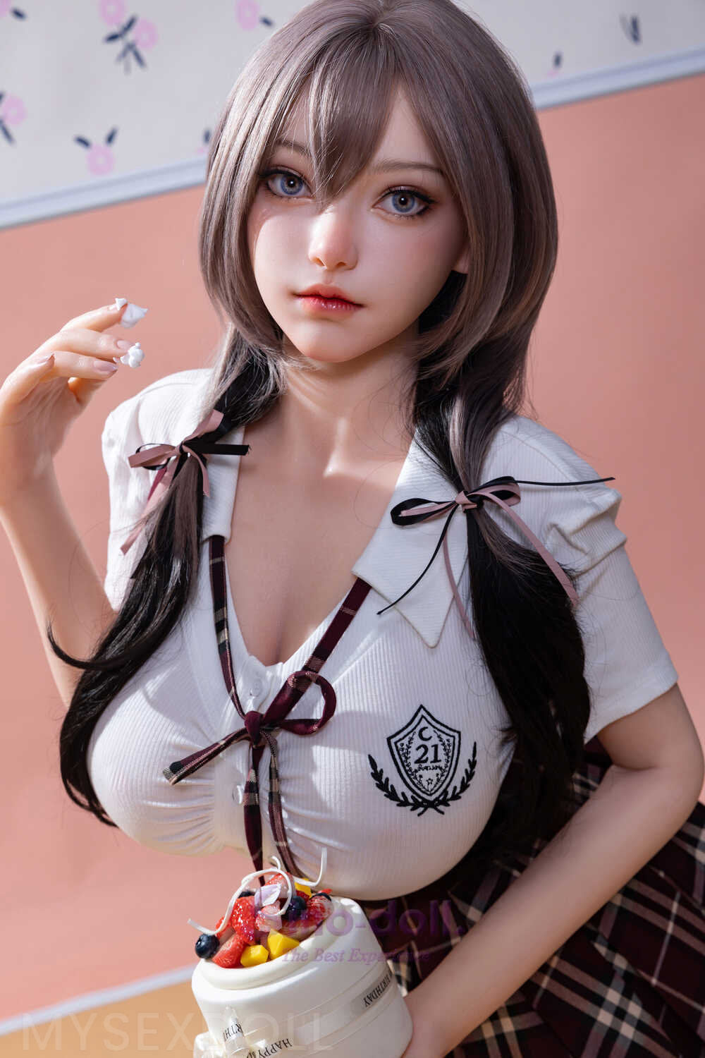 Sino | Jessalyn 5Ft 3/159cm lifelike Large Breast Silicone Sex Doll (Customizable)