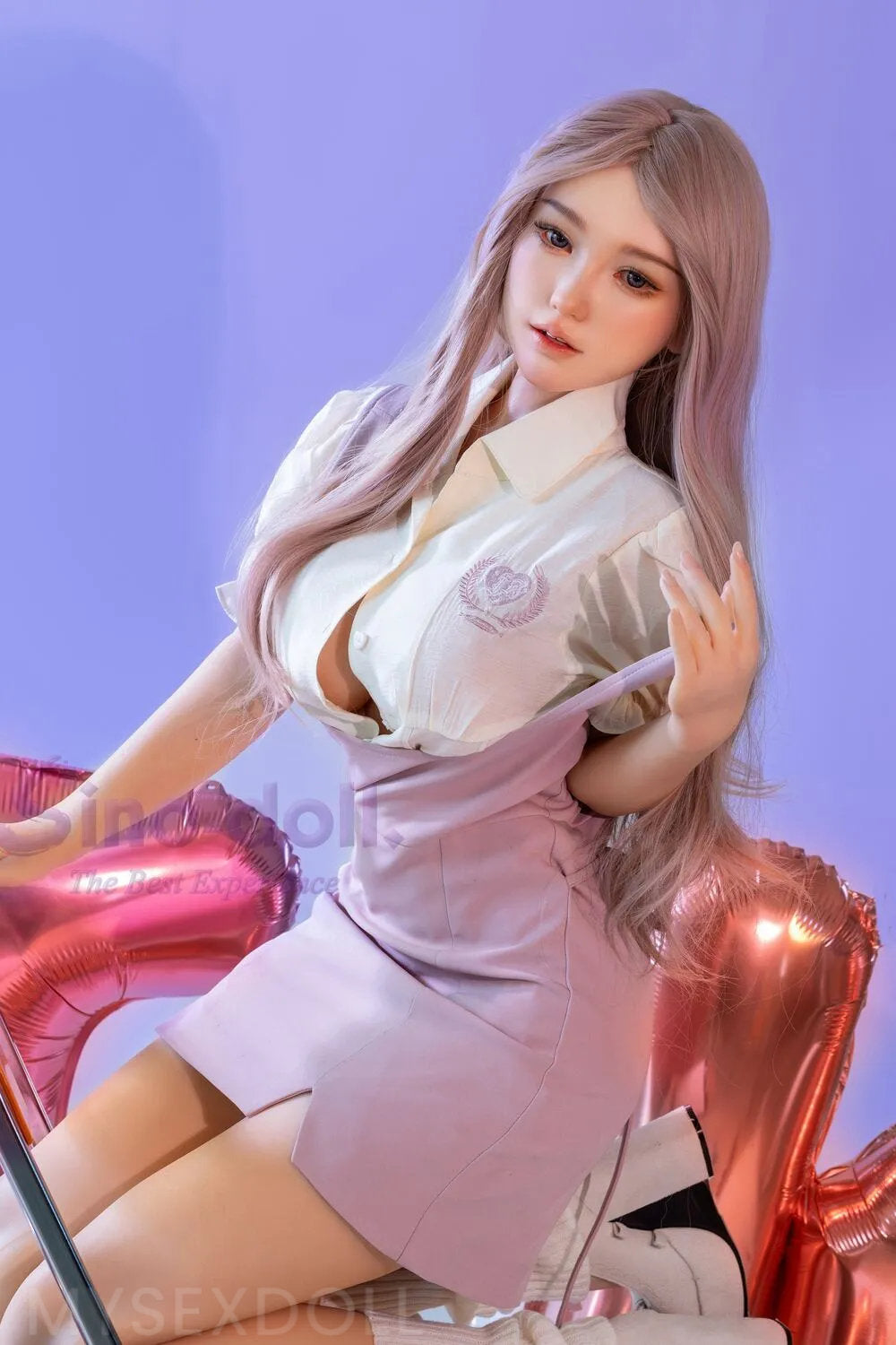 Sino | Gwendolyn 5Ft 3/161cm Ultra Realistic Large Breast Silicone Sex Doll (Customizable)