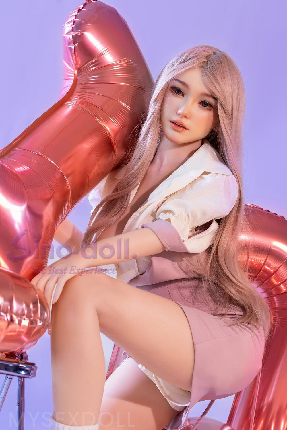 Sino | Gwendolyn 5Ft 3/161cm Ultra Realistic Large Breast Silicone Sex Doll (Customizable)