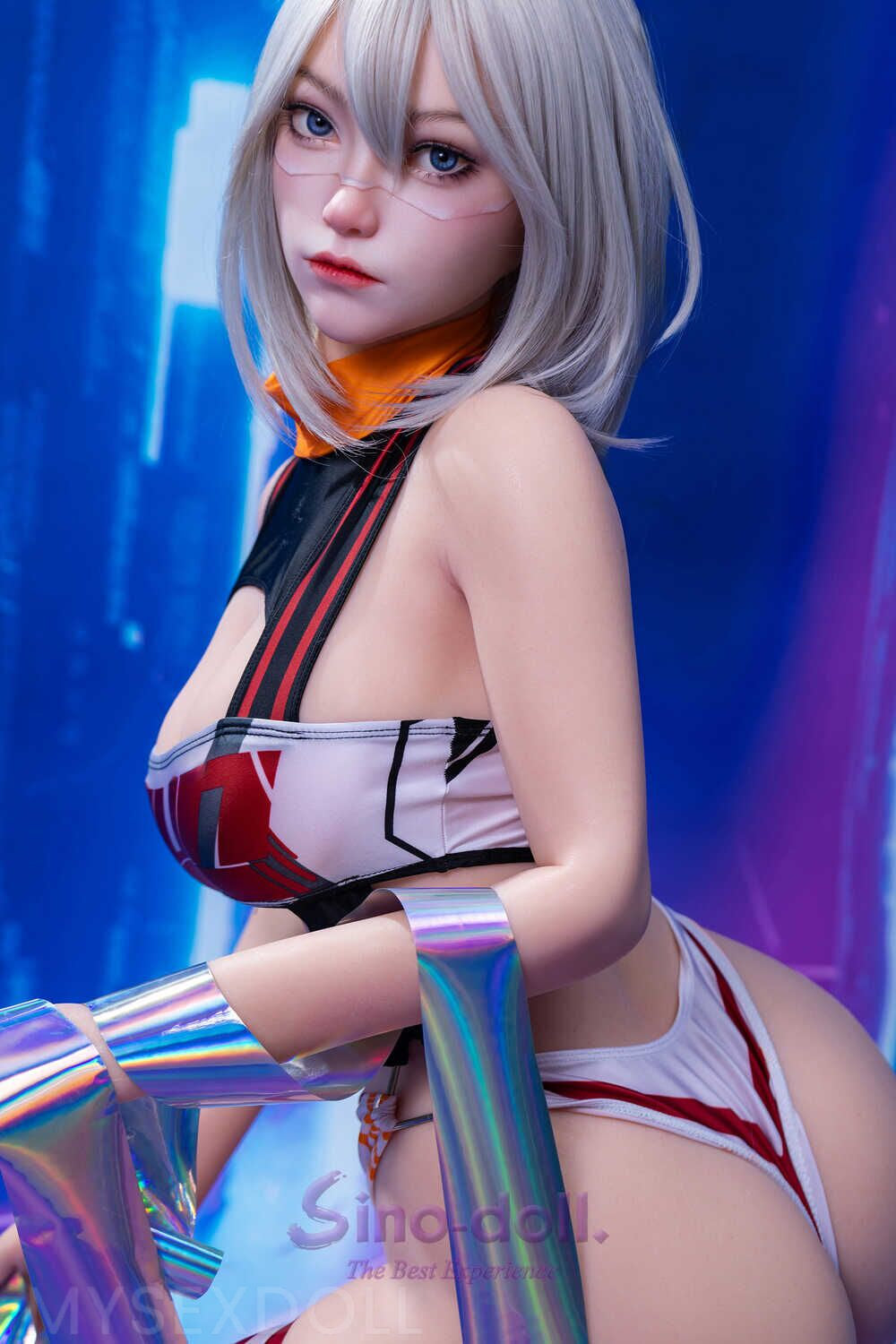 Sino | Melisande 5Ft 4/163cm lifelike Large Breast Silicone Sex Doll (Customizable)