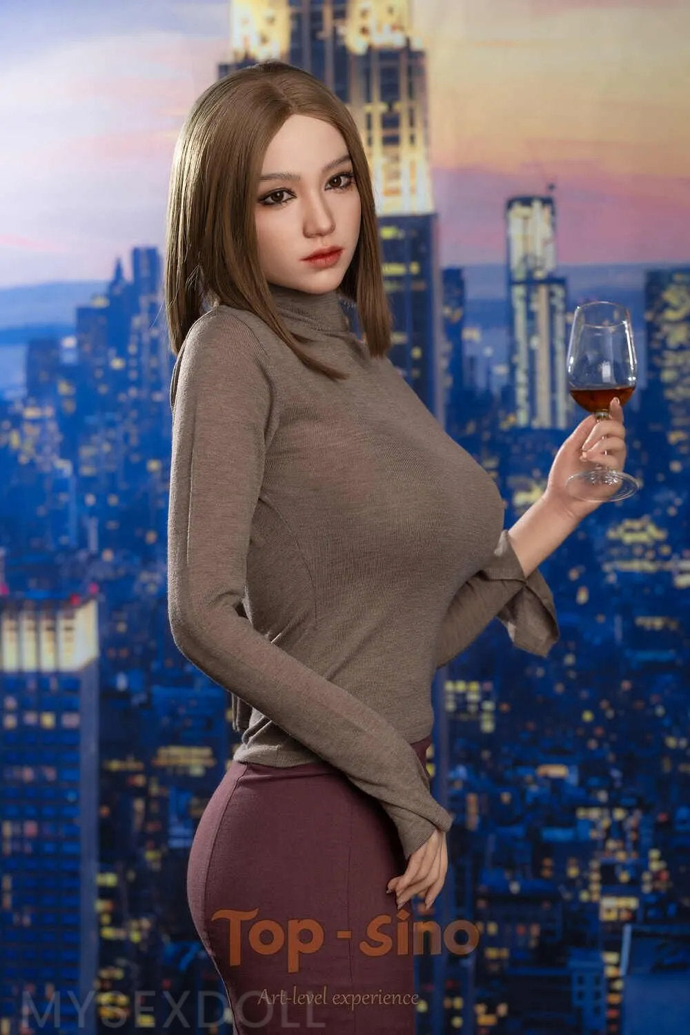 Sino | Ondrea 5Ft 4/162cm Realistic Large Breast Silicone Sex Doll (Customizable)