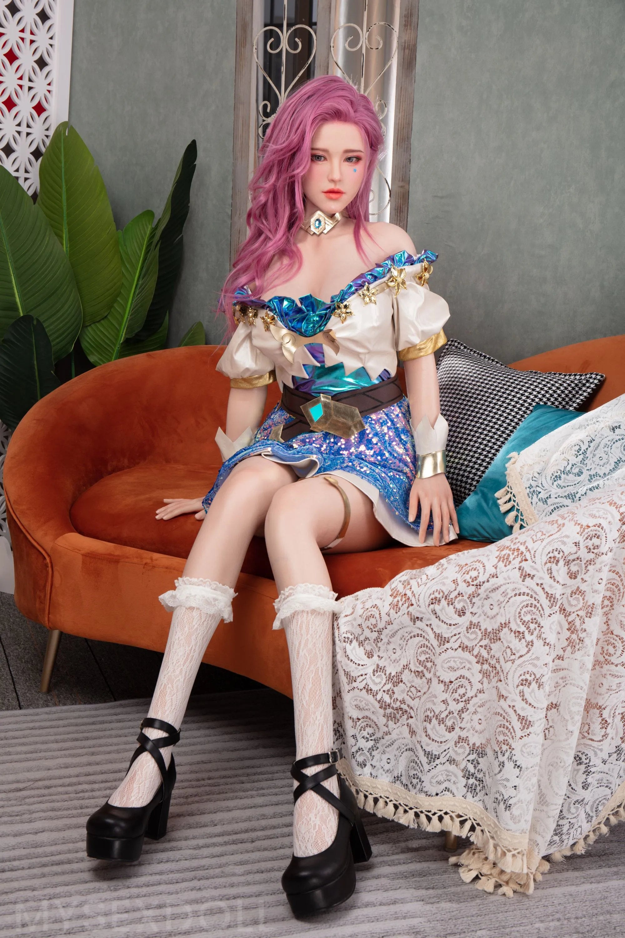 Starpery | Gertrude 5Ft 7/171cm Realistic Medium Breast Silicone Head Sex Doll (US Stock)