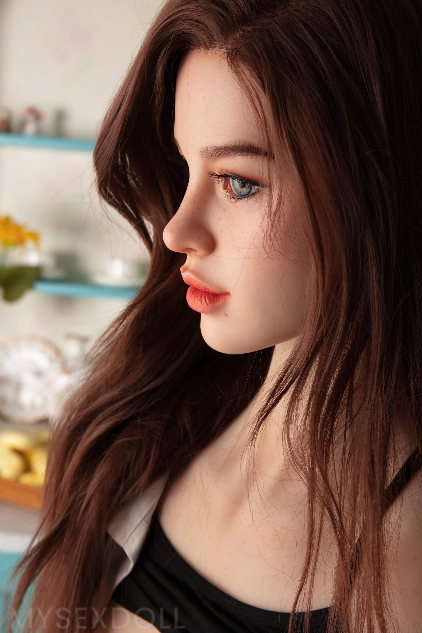Starpery | Meghann 5Ft 7/171cm Realistic Small Breast Silicone Head Sex Doll (Customizable)