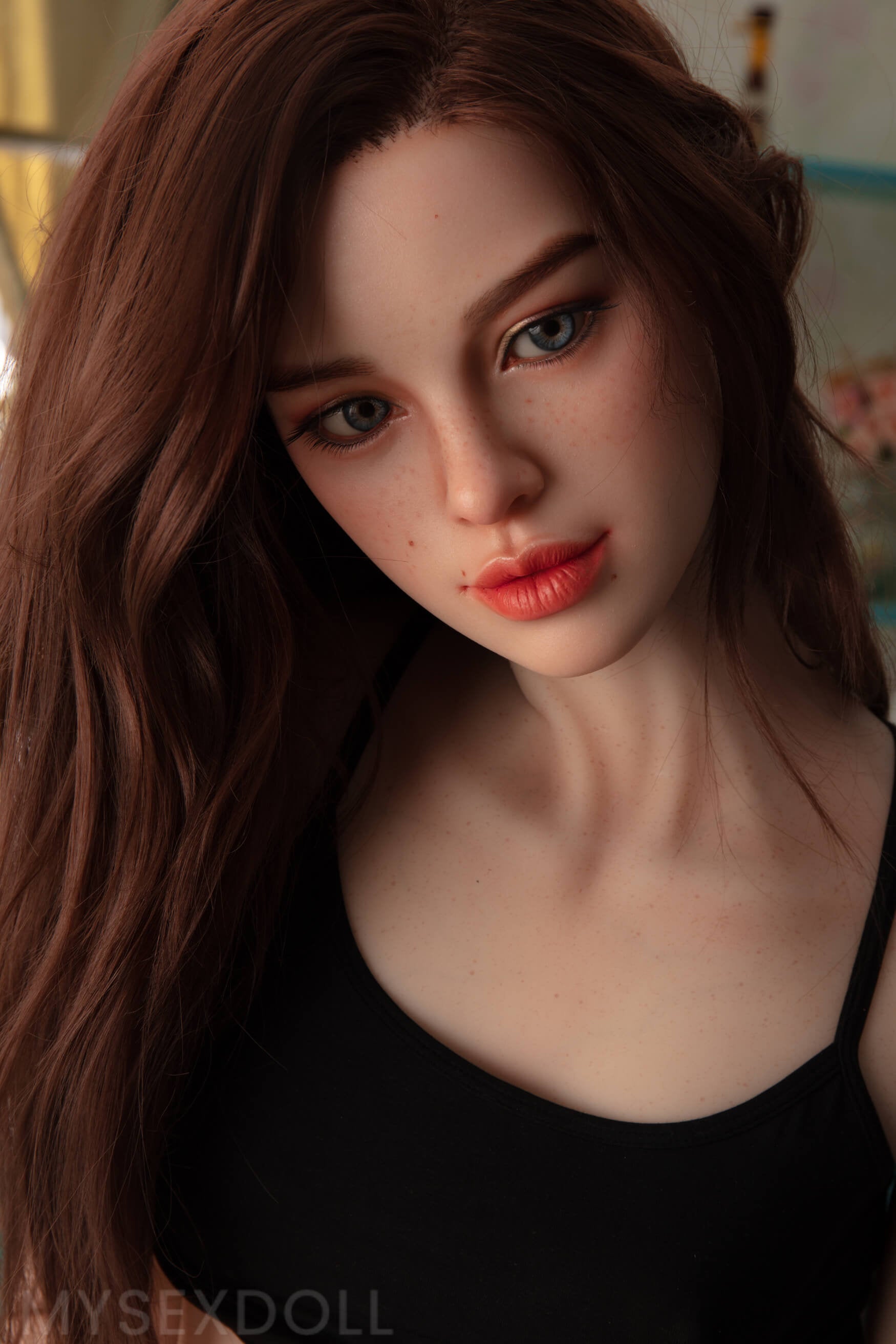 Starpery | Meghann 5Ft 7/171cm Realistic Small Breast Silicone Head Sex Doll (Customizable)