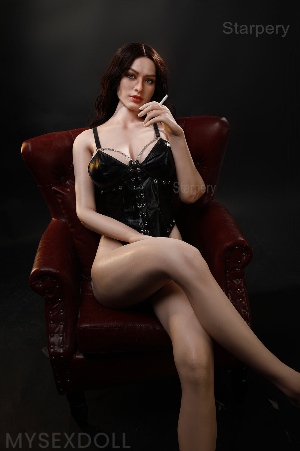 Starpery | Ernestina 5Ft 9/176cm lifelike Large Breast Silicone Head Sex Doll (Customizable)