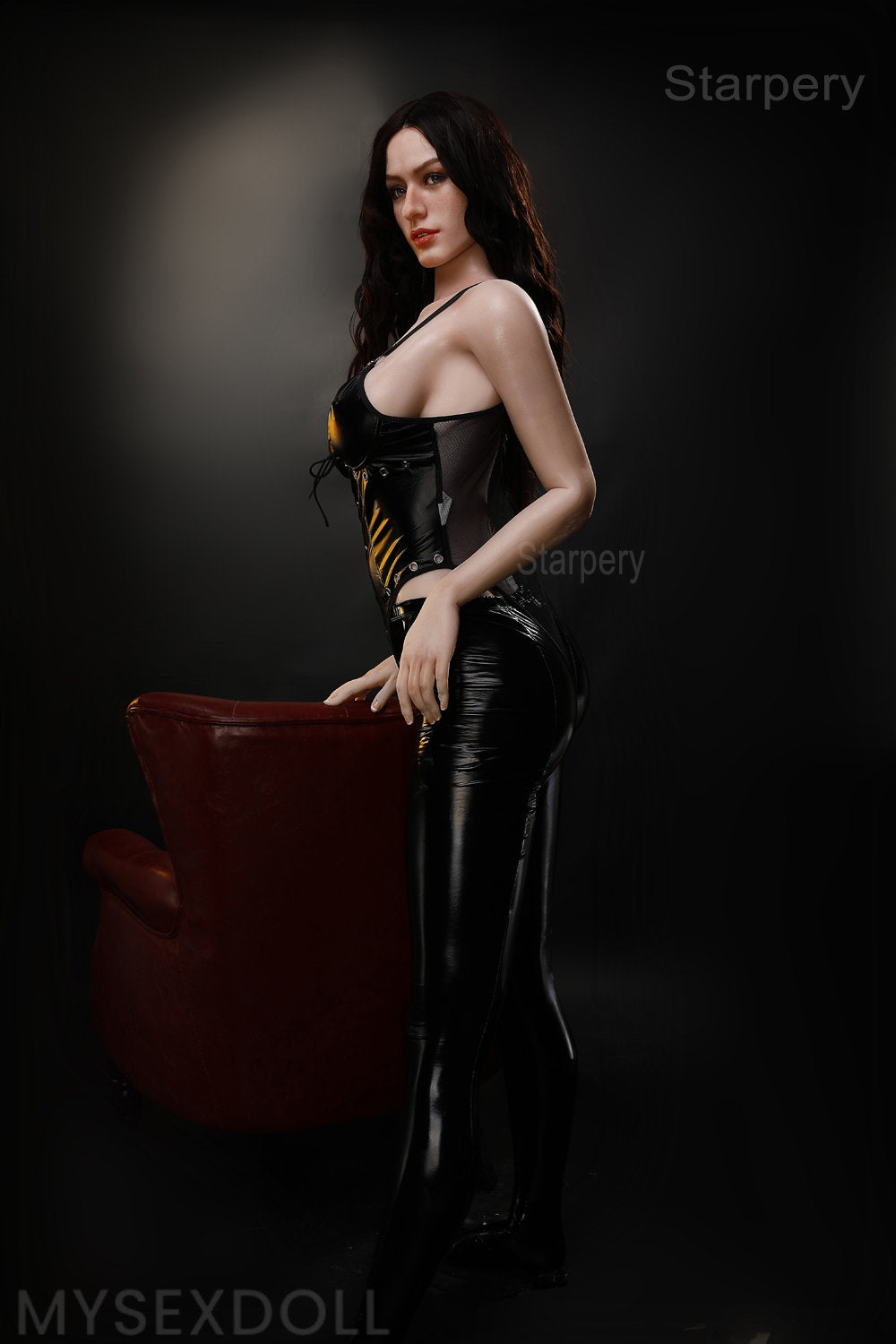 Starpery | Ernestina 5Ft 9/176cm lifelike Large Breast Silicone Head Sex Doll (Customizable)