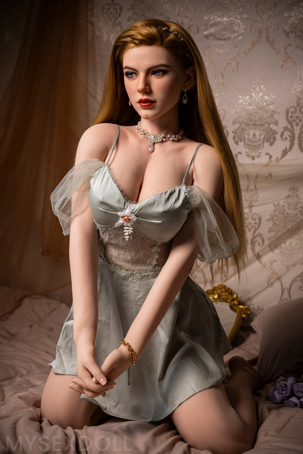 Starpery | Margie 5Ft 6/167cm lifelike Large Breast Silicone Head Sex Doll (Customizable)
