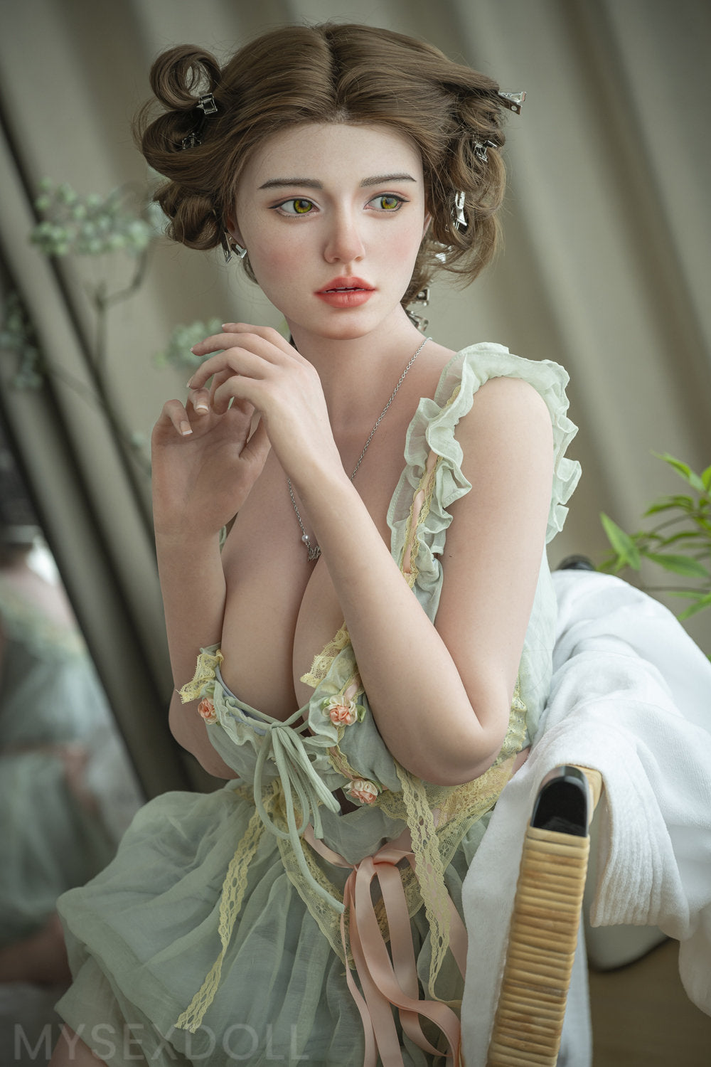 Starpery | Alondra 5Ft 7/171cm Refined Medium Breast Silicone Head Sex Doll (Customizable)