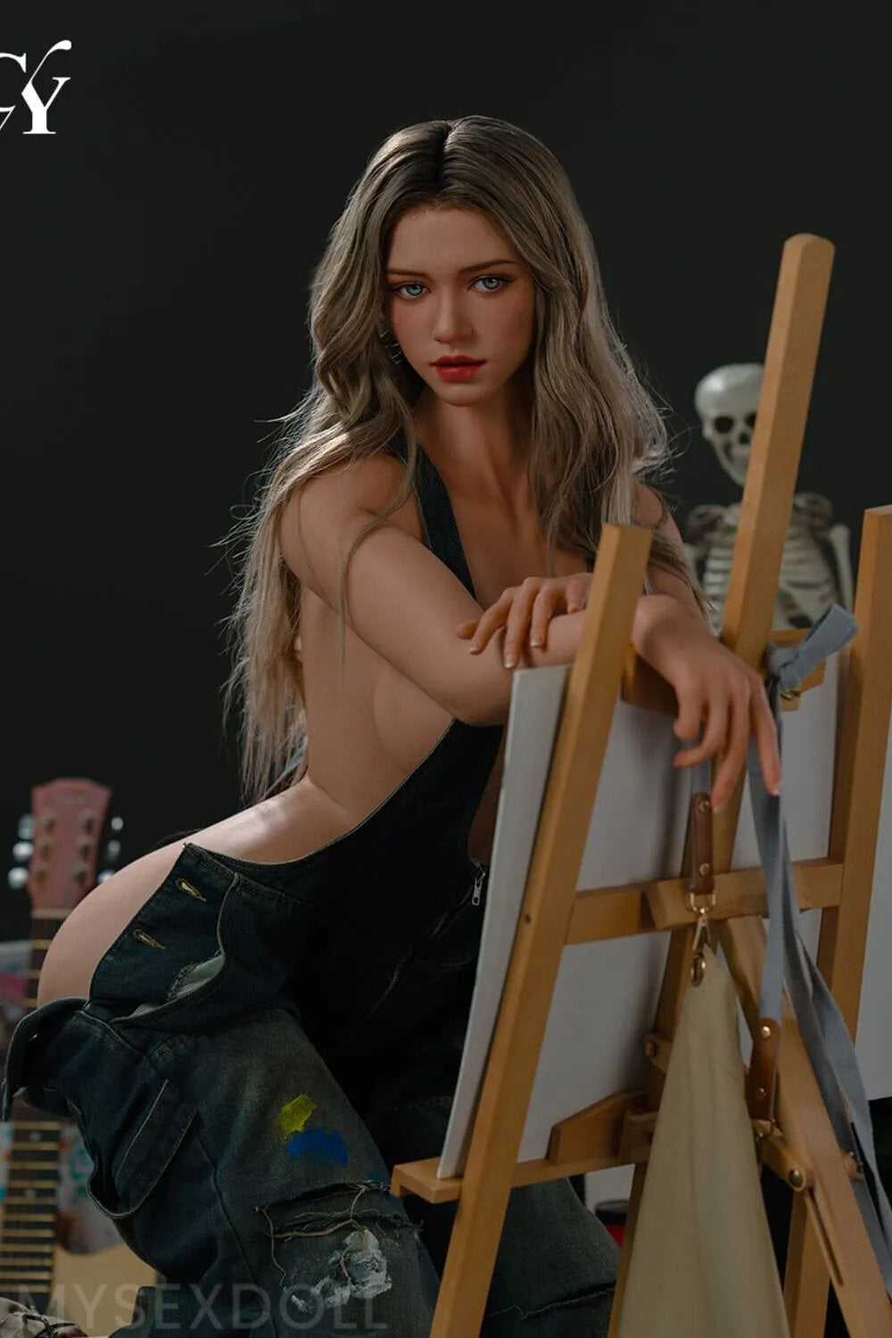 TOP-CYDOLL | Pomeline 5Ft 9/176cm Realistic Large Breast Silicone Head Sex Doll (Customizable)