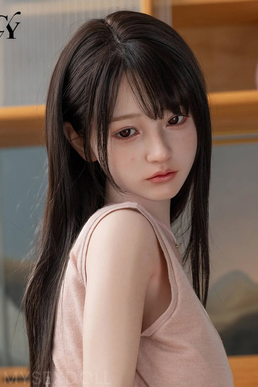 TOP-CYDOLL | Viviana 5Ft 2/157cm Elastic Medium Breast Silicone Head Sex Doll (Customizable)