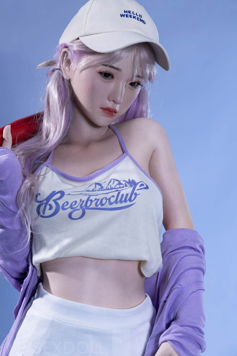 XY | Katriel 4Ft 11/150cm Delicate Small Breast Silicone Head Sex Doll (Customizable)